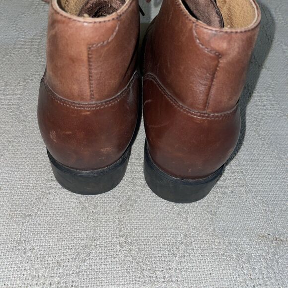 Ariat We Men’s Weaved Bootie Size 8.5 B Brown Leather Going Out Party Fun - Picture 10 of 12
